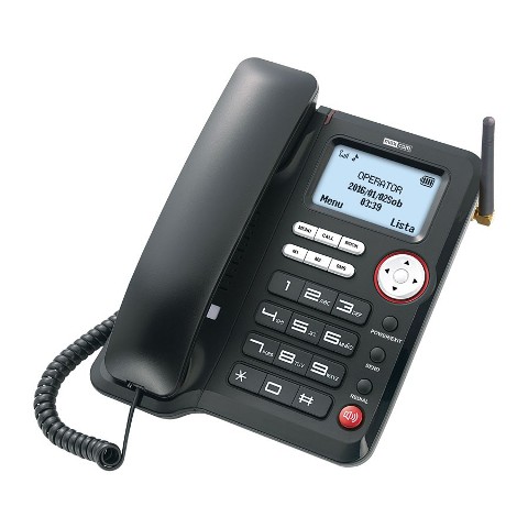 Maxcom MM32D Teléfono Dect 2,4 Sim 2G Negro